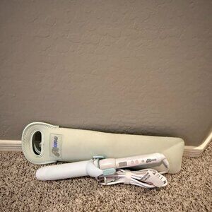 Mane | Handle with Curl 1.5" Curling Iron + Neoprene Medium Hair Tool Pouch